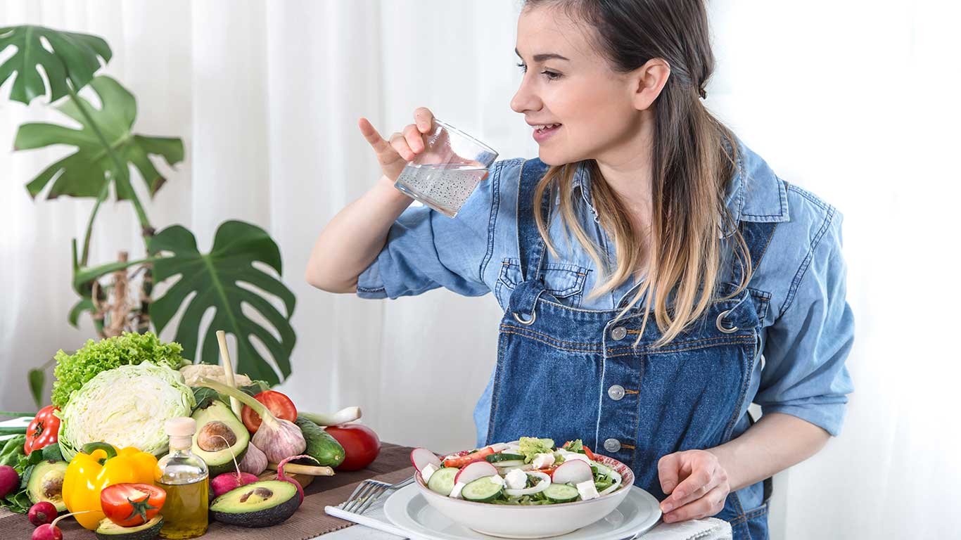 Stay healthy by eating Fresh Food